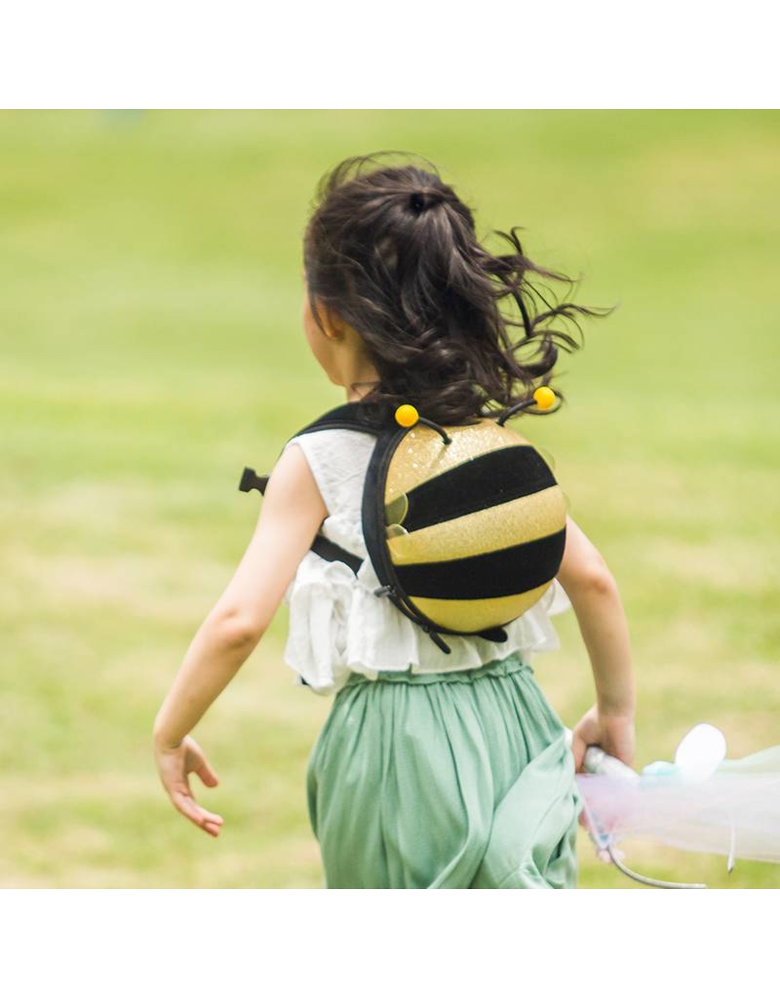 Toddler backpack Bee (Gold-Glitter)