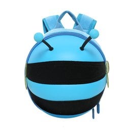 Toddler Backpack Bee  (Blue Safety Harness)