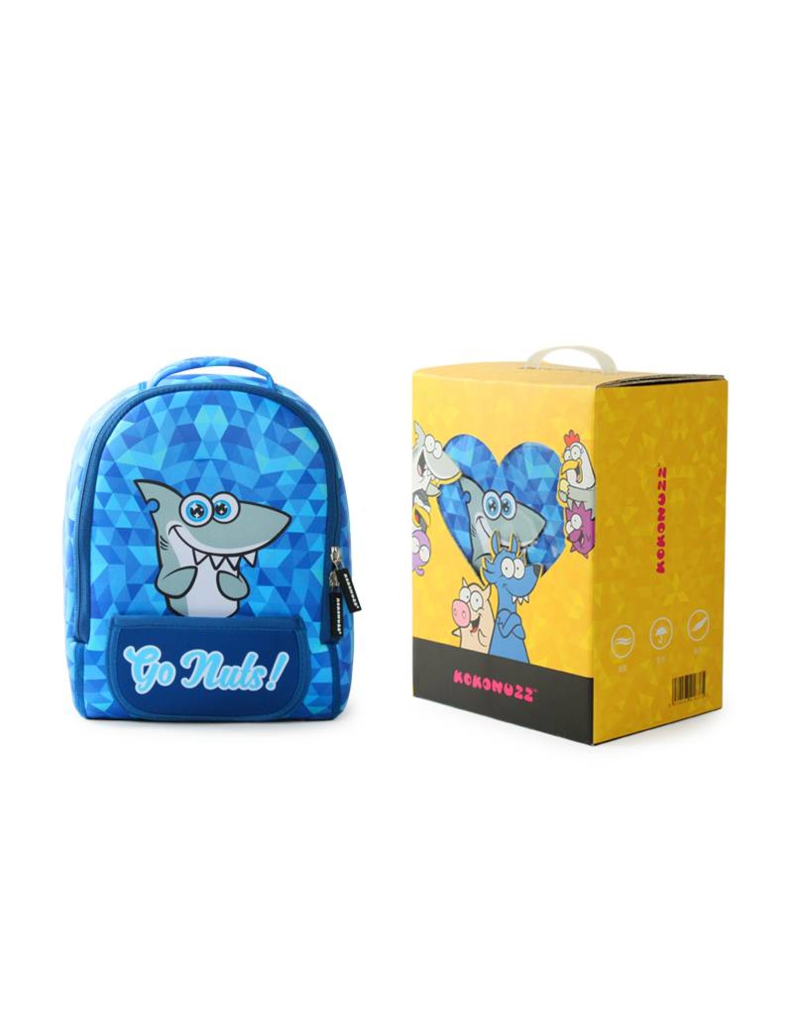Childerns backpack Go Nuts (Blue)