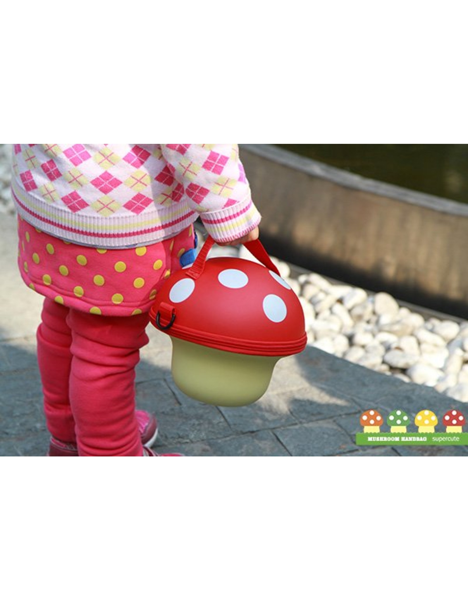 Childern's handbag Mushroom (Red)