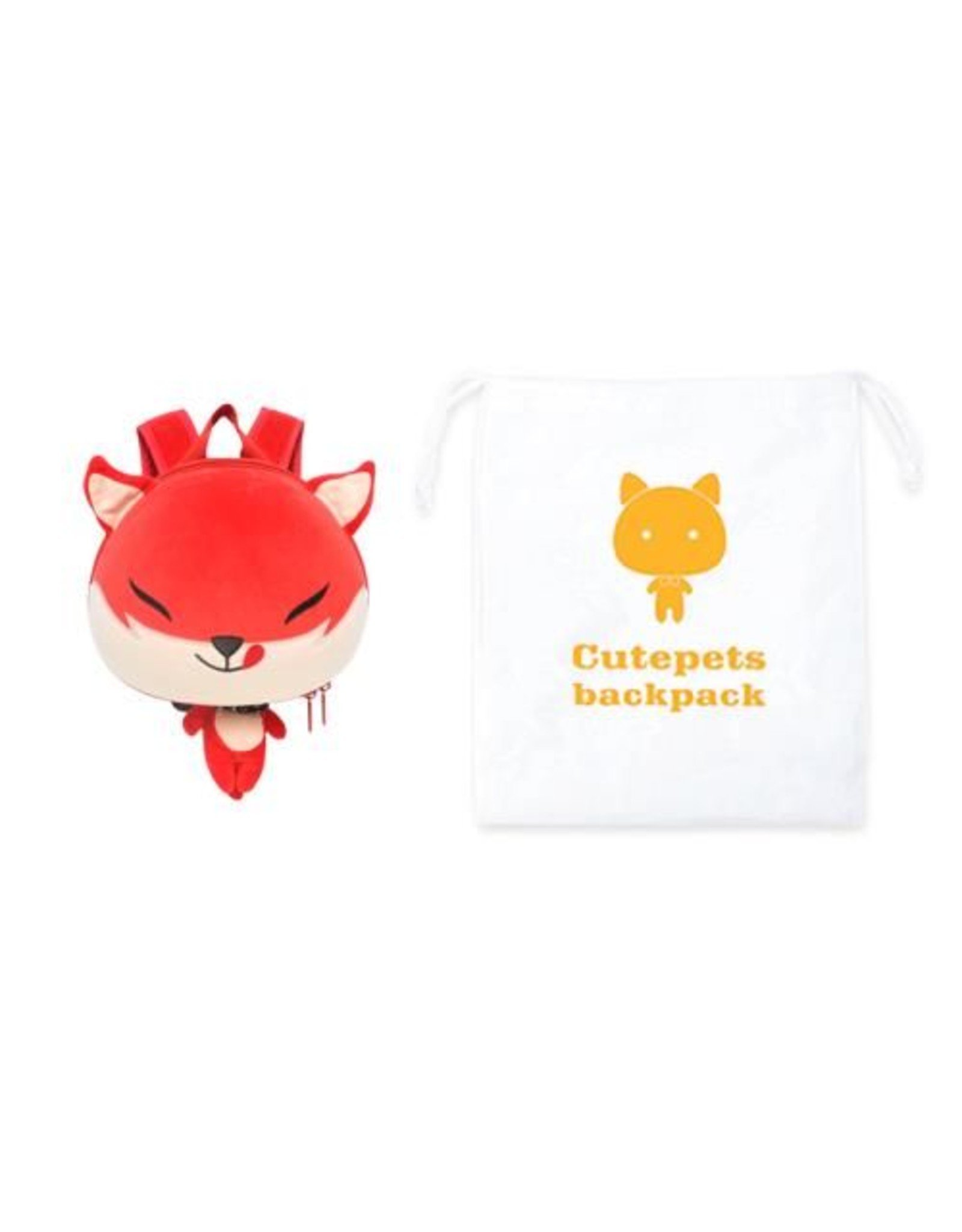 Toddler backpack Fox (Red)