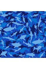 Bixbee Shark Camo Rugzak (Medium)