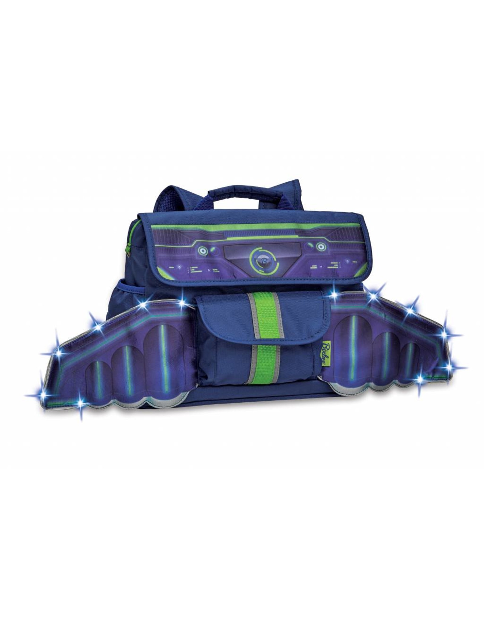 Bixbee LED Space Racer Flyer Backpack (Small)