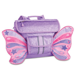 Bixbee Sparkalicious Purple Butterflyer Backpack   (Medium)