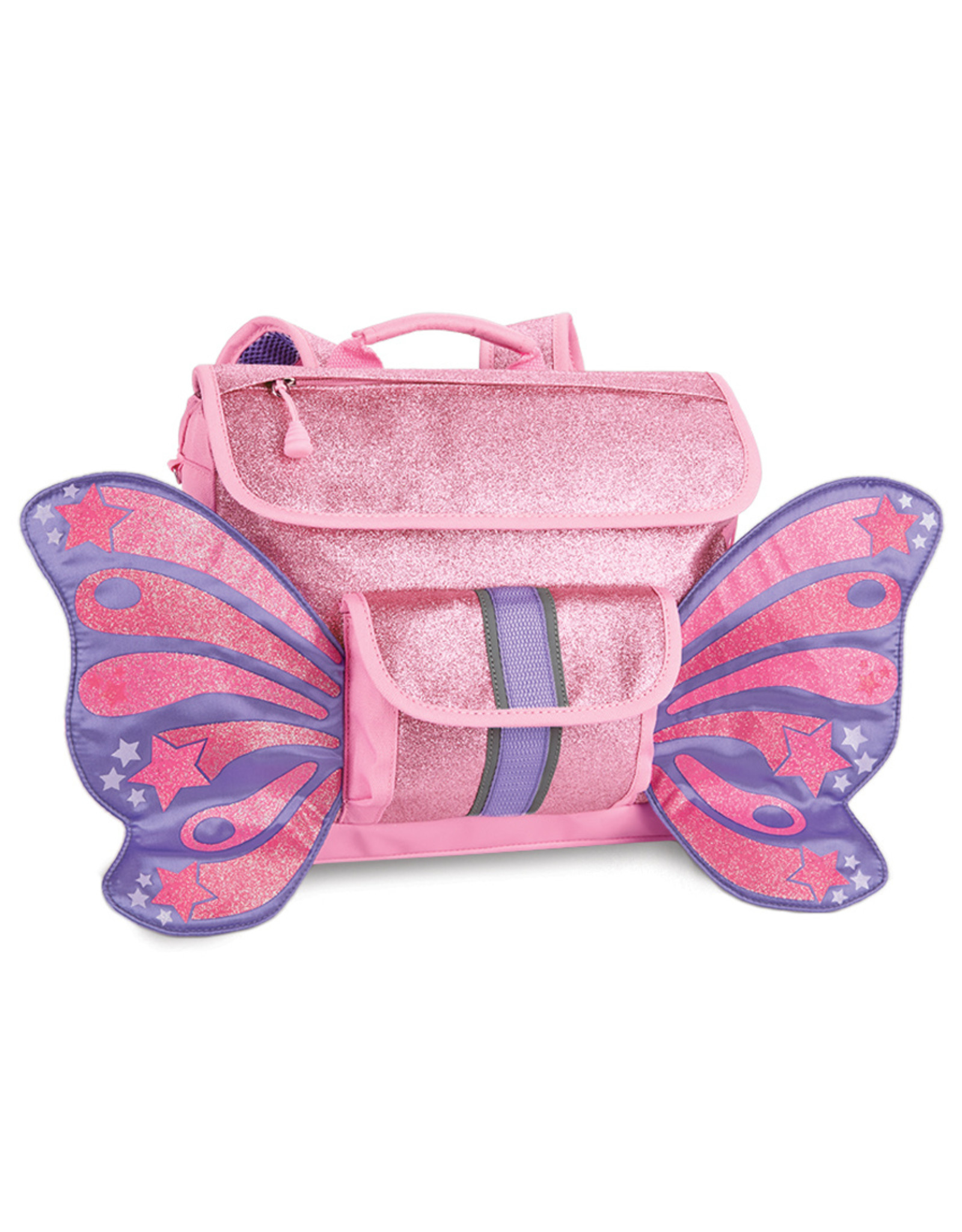 Bixbee Sparkalicious Pink Butterflyer Backpack (Small)