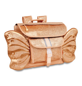 Bixbee Sparkalicious Gold Butterflyer Backpack (Medium)