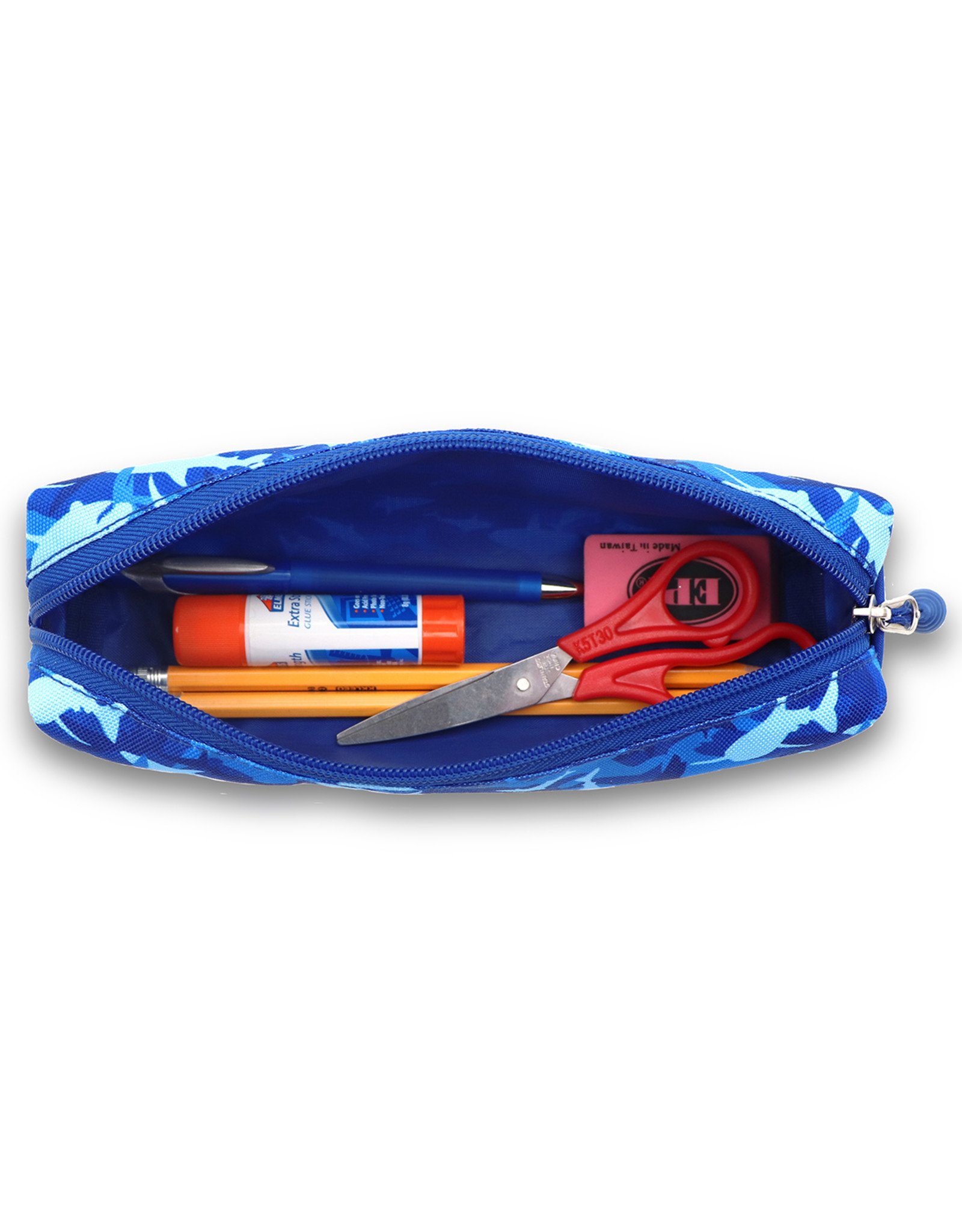 Bixbee Pencil Case  (Shark Camo)