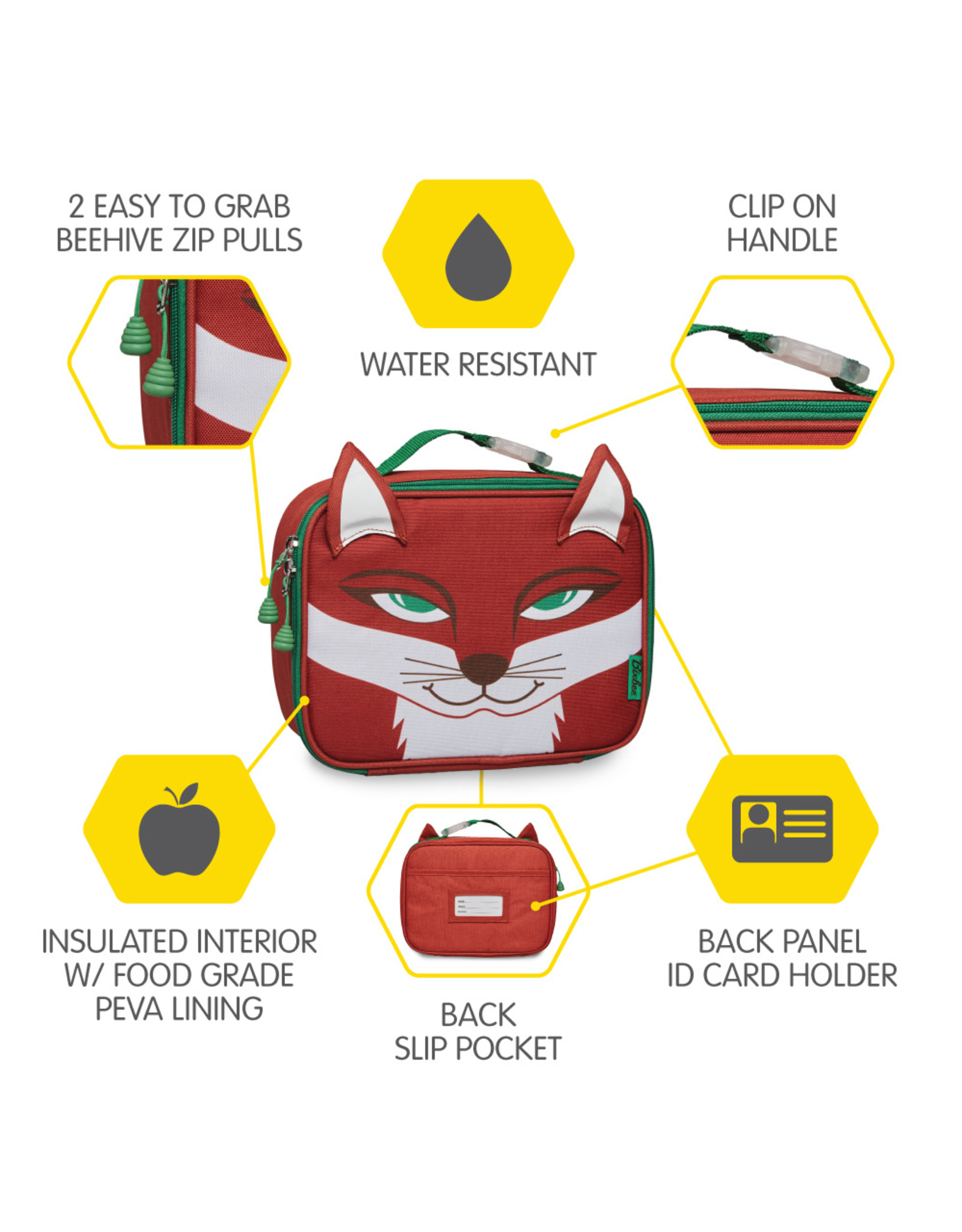 Bixbee Lunch Box Fox