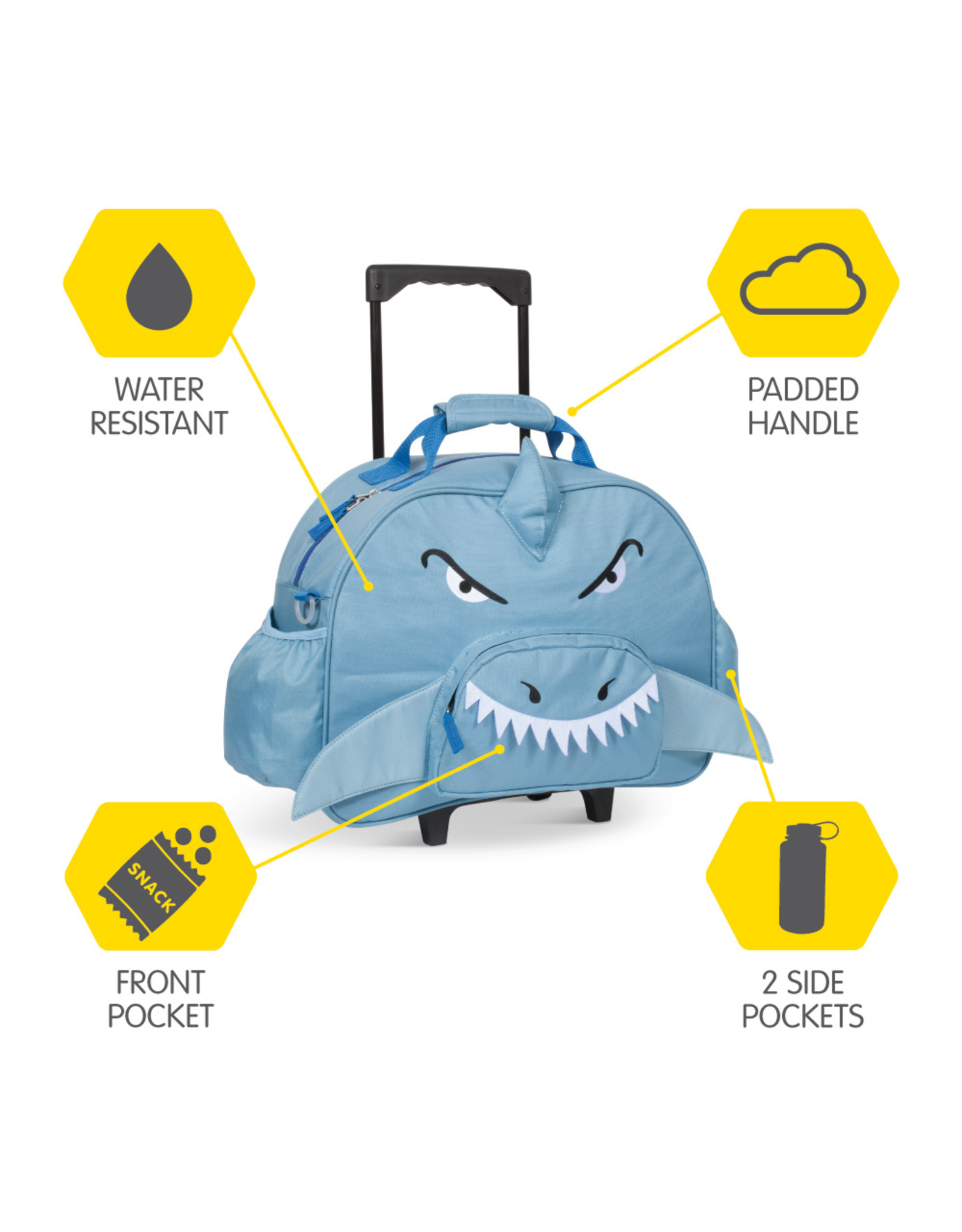 Bixbee Traveler Luggage Shark