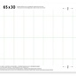 Druckbögen für Namensschilder im Format 65 x 30 mm (P30)