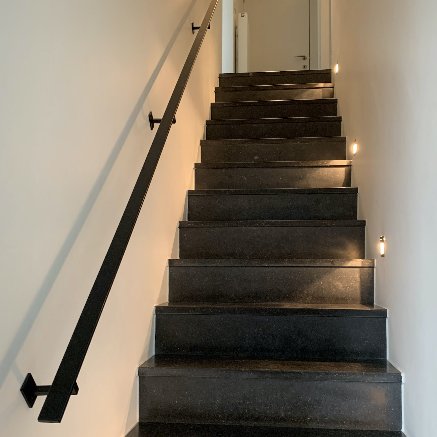 Handlauf Treppe Schwarz