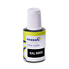 Lackstift (Lack mit Pinsel) - 20 ml Lack - RAL 9005 Schwarz - zum Ausbessern der Pulverbeschichtung (Kratzer und kleine Unregelmäßigkeiten)