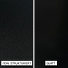 Handlauf schwarz - eckig (40x15 mm) - mit Handlaufhaltern Typ 7 Luxus - nach Maß - Treppengeländer Metall / Stahl beschichtet - RAL 9005