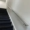 Handlauf Edelstahl - eckig (40x20 mm) - nach Maß - Treppengeländer Edelstahl V2A (304) gebürstet