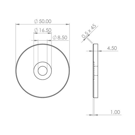 Handlauf Bronze Optik - rund schmal - mit Handlaufhaltern Typ 3 Luxus - nach Maß - Treppengeländer Metall / Stahl beschichtet - Messing / Gold / Kupfer-Look