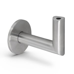 Handlaufhalter Edelstahl - Typ 3 Luxus - rund
