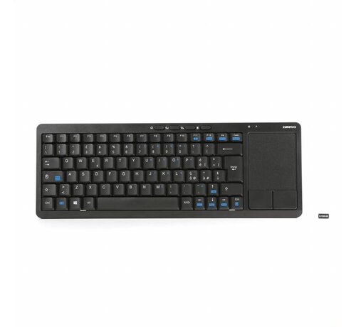 Omega KEYBOARD WIRELESS US OMEGA FOR SMART TV BLACK + TOUCHPAD [43666]