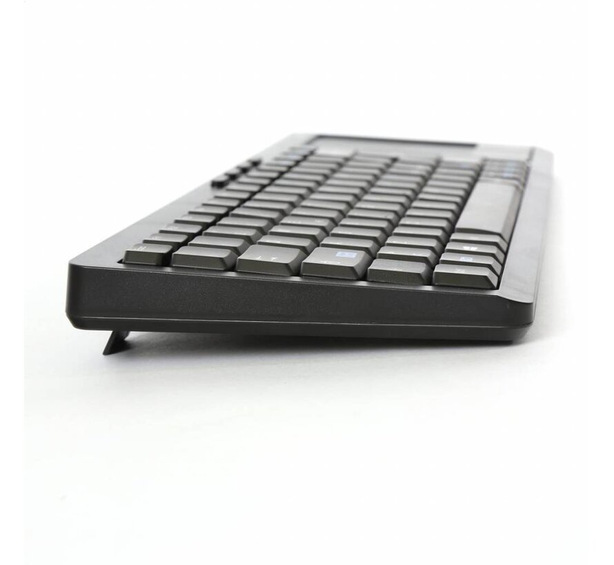 KEYBOARD WIRELESS IT OMEGA FOR SMART TV BLACK + TOUCHPAD [43666]