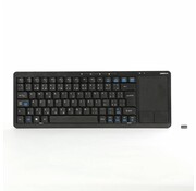 Omega KEYBOARD WIRELESS CZ OMEGA FOR SMART TV BLACK + TOUCHPAD [44422]