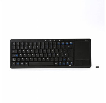 Omega KEYBOARD WIRELESS US OMEGA FOR SMART TV BLACK + TOUCHPAD [43666]