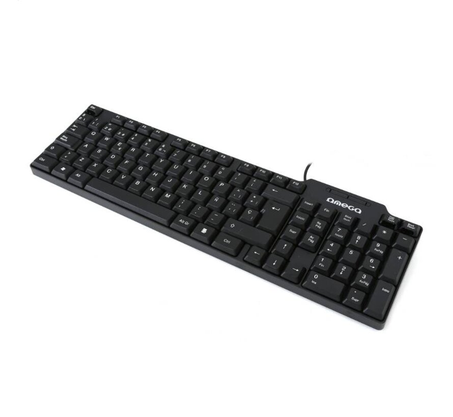 CLAVIER ESPAGNOL OMEGA OK-05 VERSION USB [42660]