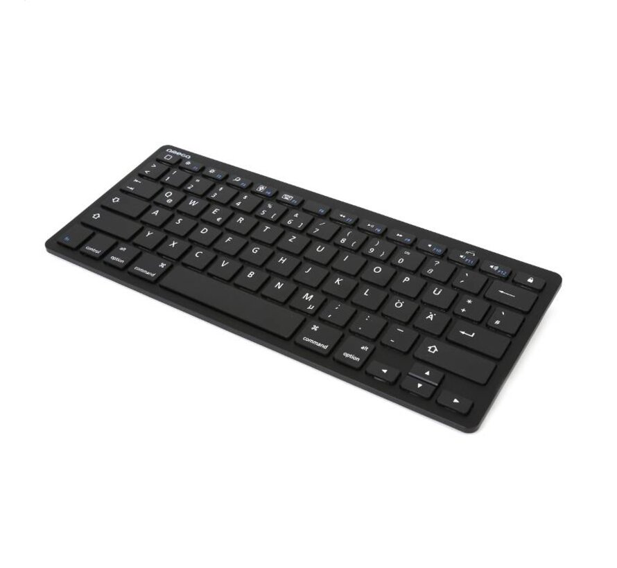 CLAVIER ALLEMAND OMEGA BLUETOOTH POUR TABLETTES NOIR OKB003 [41435]