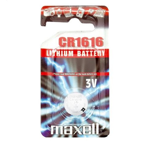 Maxell MAXELL BATTERY CR1616 BLISTER*1 10238300