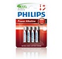 PHILIPS BATTERY ALKALINE POWERLIFE LR03/AAA BLI*4 (LR3PB4C/10)