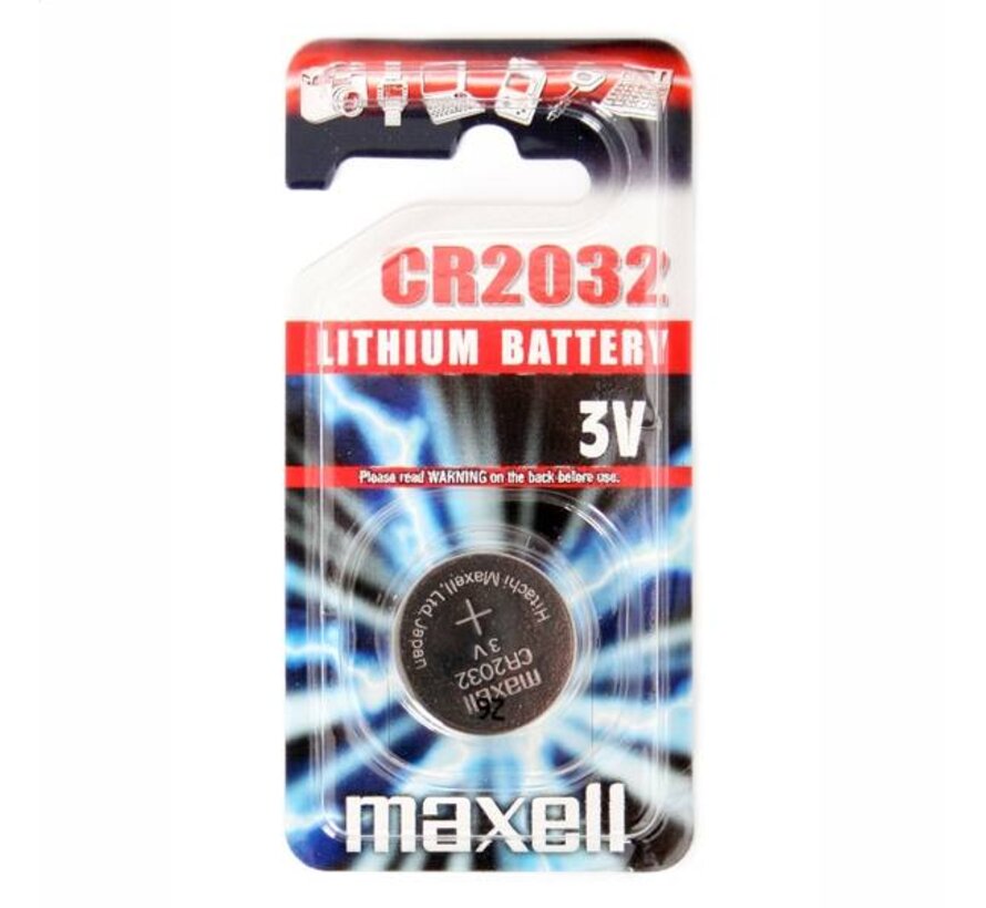 MAXELL BATTERIE CR2032 BLISTER*1 11238500