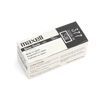 Maxell MAXELL BATTERY SR626SW SR COIN [377] BLISTER*1 18292000