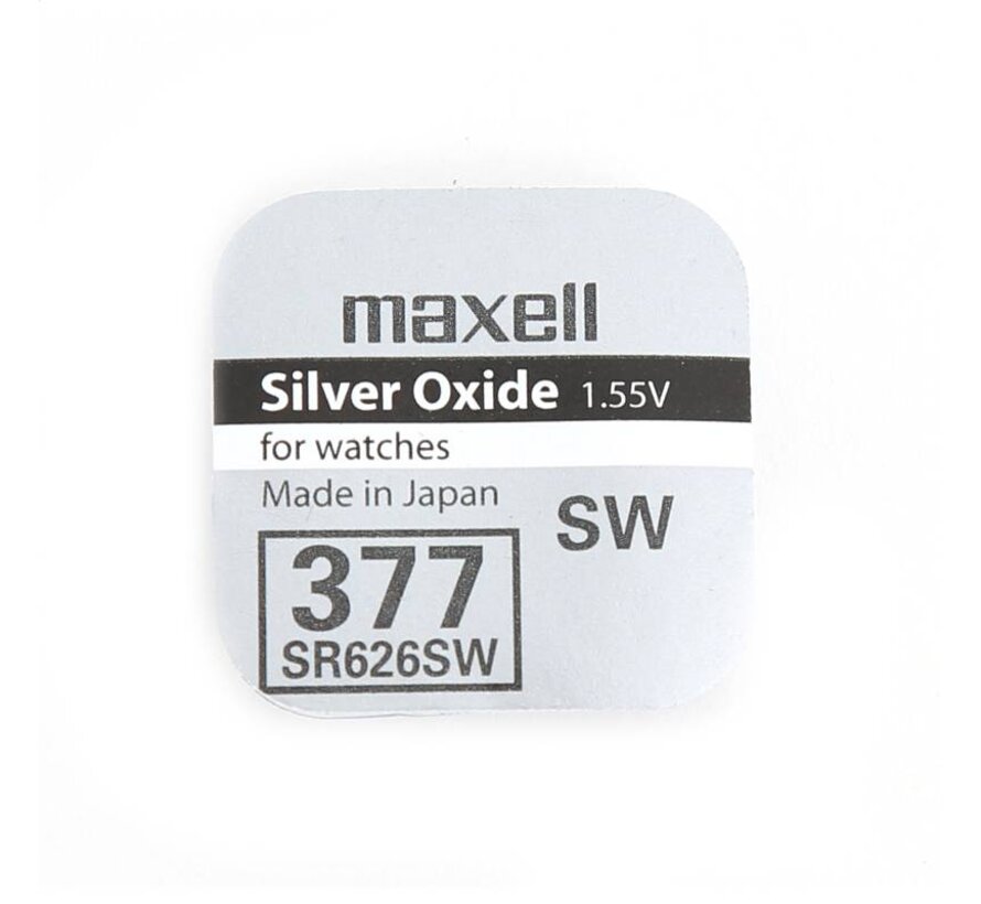 MAXELL BATTERY SR626SW SR COIN [377] BLISTER*1 10142200