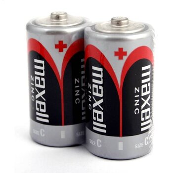 Maxell MAXELL BATTERIE MANGANESE/ZINC R14 SHRINK*2 774404.00.EU