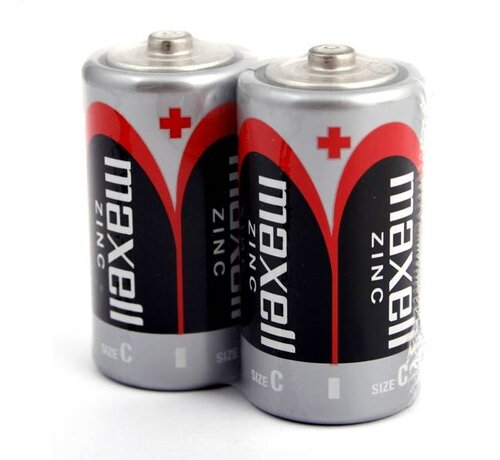 Maxell MAXELL BATTERIE MANGANESE/ZINC R14 SHRINK*2 774404.00.EU