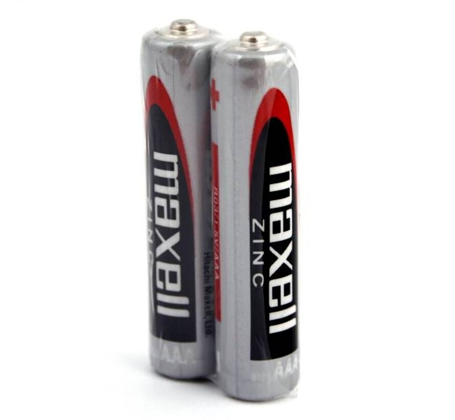 MAXELL BATTERIE MANGANESE/ZINC R03/AAA SHRINK*2 774097.01.CN