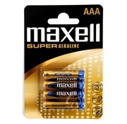 Maxell MAXELL BATTERY SUPER ALKALINE LR03/AAA BLISTER*4 790336.04.EU