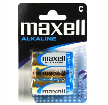Maxell MAXELL BATTERIE ALCALINE LR14 BLITER*2 774417.04.EU