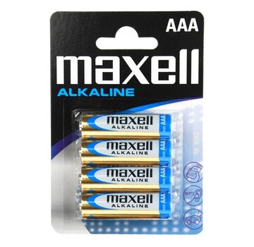 Maxell MAXELL BATTERIE ALCALINE LR03/AAA BLISTER*4 723671.04.EU