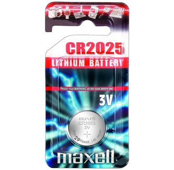 Maxell MAXEL BATTERY CR2025 BLISTER*1 11239200