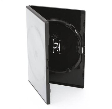 Amaray DVD-HÜLLE 14MM AMARAY 2 SCHWARZ GLANZ