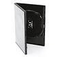 AMARAY DVD CASE 14MM 2 DISCS SIDE-BY-SIDE GLOSSY BLACK