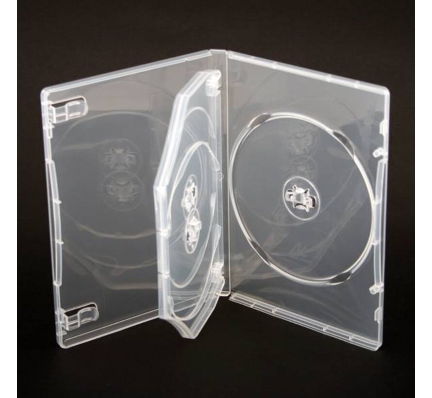 14MM DVD BOX NEXPAK 3 M-LOCK CLEAR