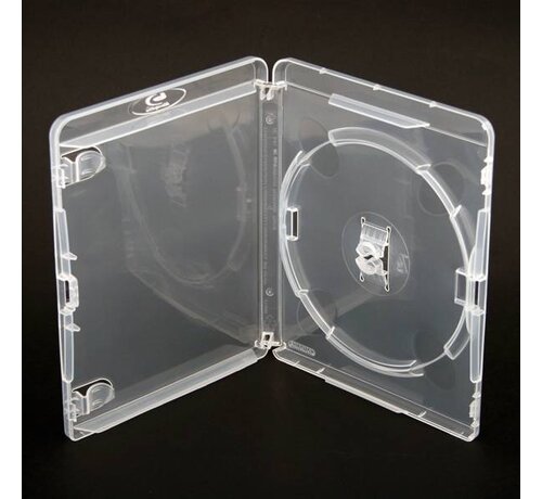 Amaray BLU-RAY AMARAY BOX 14MM 1 DISC CLEAR WITH CLIP