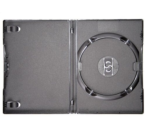 Amaray DVD-HÜLLE 14MM AMARAY 1 SCHWARZ MIT CLIP