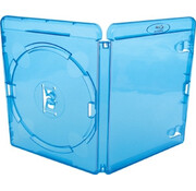 Amaray BLU-RAY AMARAY BOX 14MM 1 DISC BLUE WITH CLIP