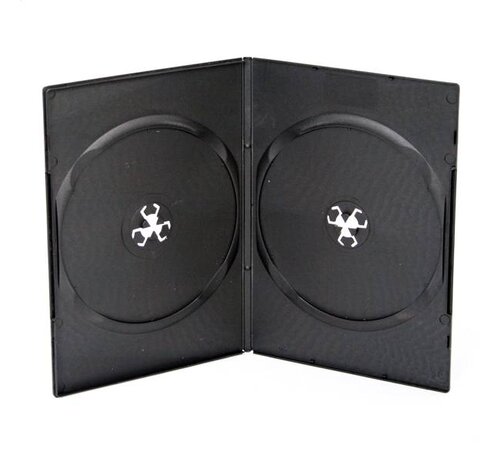 Omega PUDEŁKO DVD 7MM OMEGA 2 BLACK