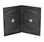 OMEGA DVD BOX 7MM 2 DISCS SIDE-BY-SIDE MACHINE GRADE BLACK
