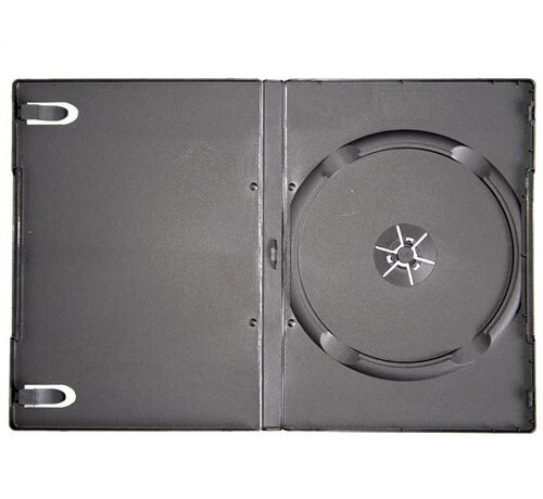 DVD BOX 14mm BLACK box 100pcs