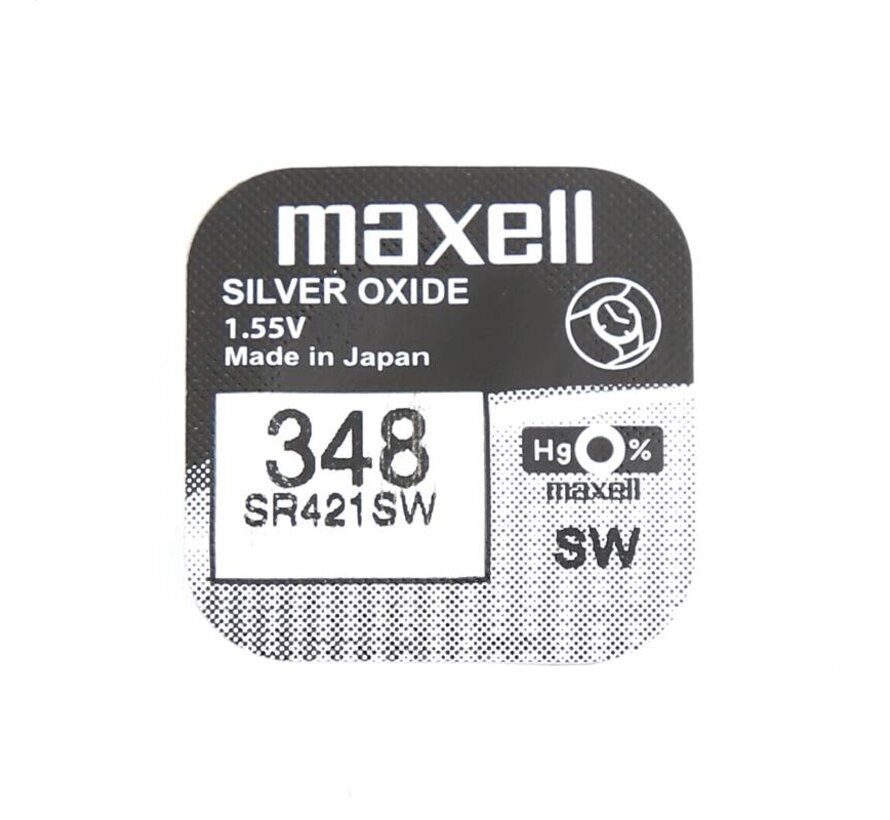 MAXELL BATTERY SR421SW (348)