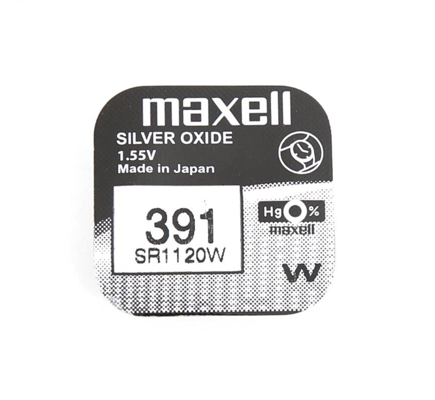 MAXELL BATTERIE SR1120W 1PC EU MF 18289300 (391)