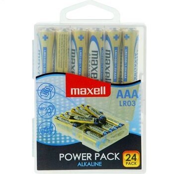 Maxell MAXELL BATTERIE ALCALINE LR03/AAA POWER PACK*24 790268.04.CN